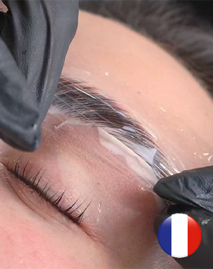 Formação Online de Laminação de Sobrancelhas - Francês