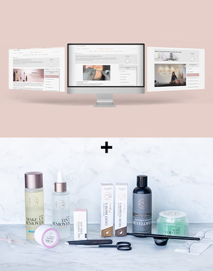 Online Training Browstyling – Mapowanie i woskowanie + Starterkit (różne języki)