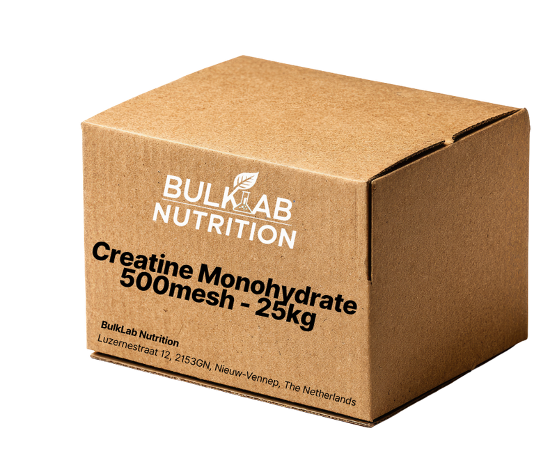 Creatinmonohydrat 500 Mesh – Bulkpulver – BulkLab Nutrition - 100% Halal Cosmetica