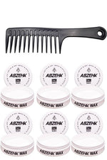 Abzehk Hair Styling black Gel wax  6 Stuks + Gratis Styling Kam afbeelding 1