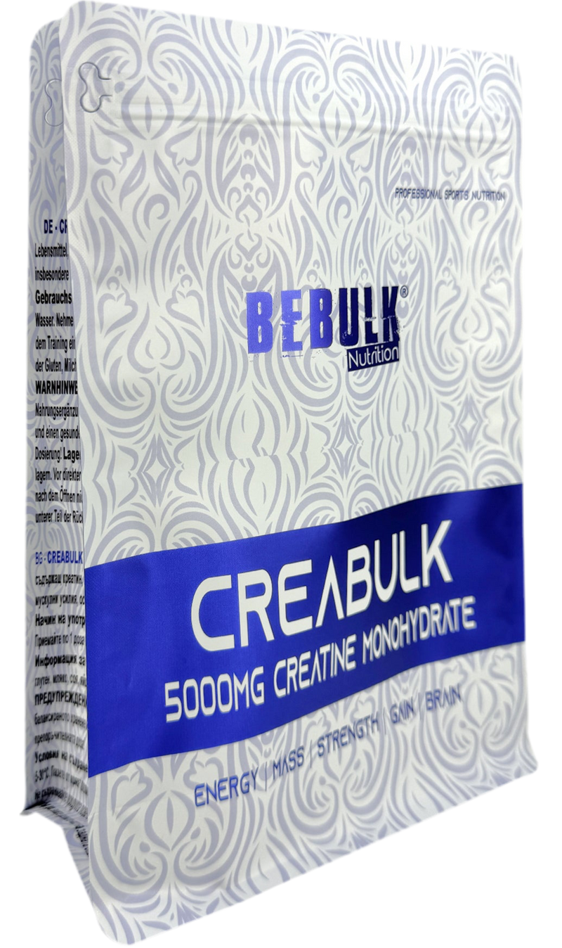 CreaBulk - 100% kreatinmonohydraat - BeBulk Nutrition kopen in Nederland