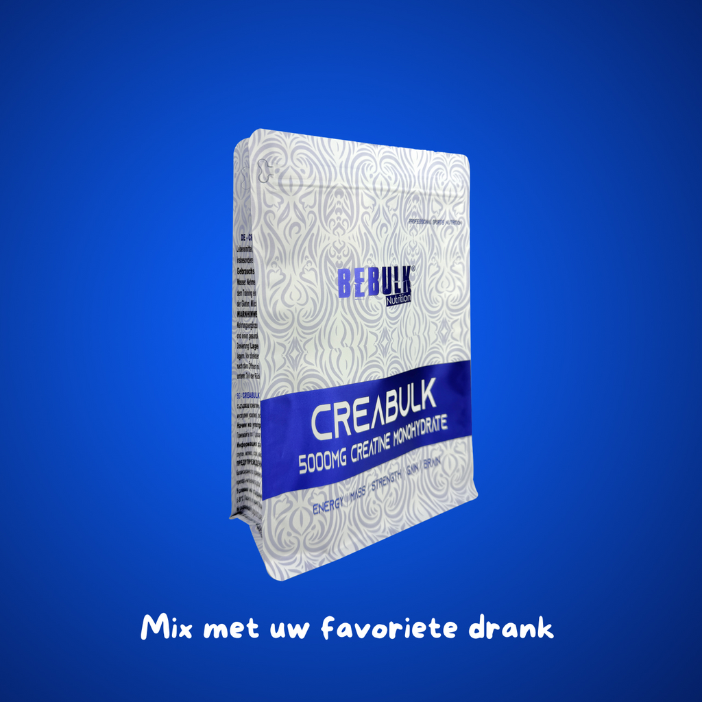 CreaBulk - 100% kreatyna monohydraat - BeBulk Nutrition