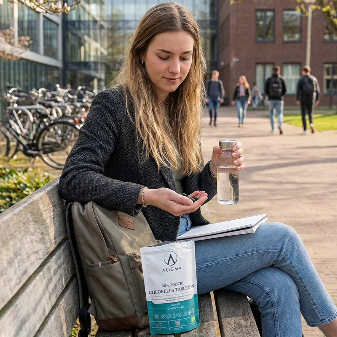 Organische Chlorella-Tabletten 500 Stück – (500 mg pro Tablett)