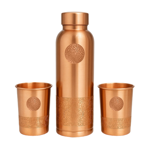 Copper Glass Set