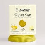 Abzehk Bio natuurlijk Handzeep Blokzeep Citroen ( Lemon) zeep 125gr afbeelding 1
