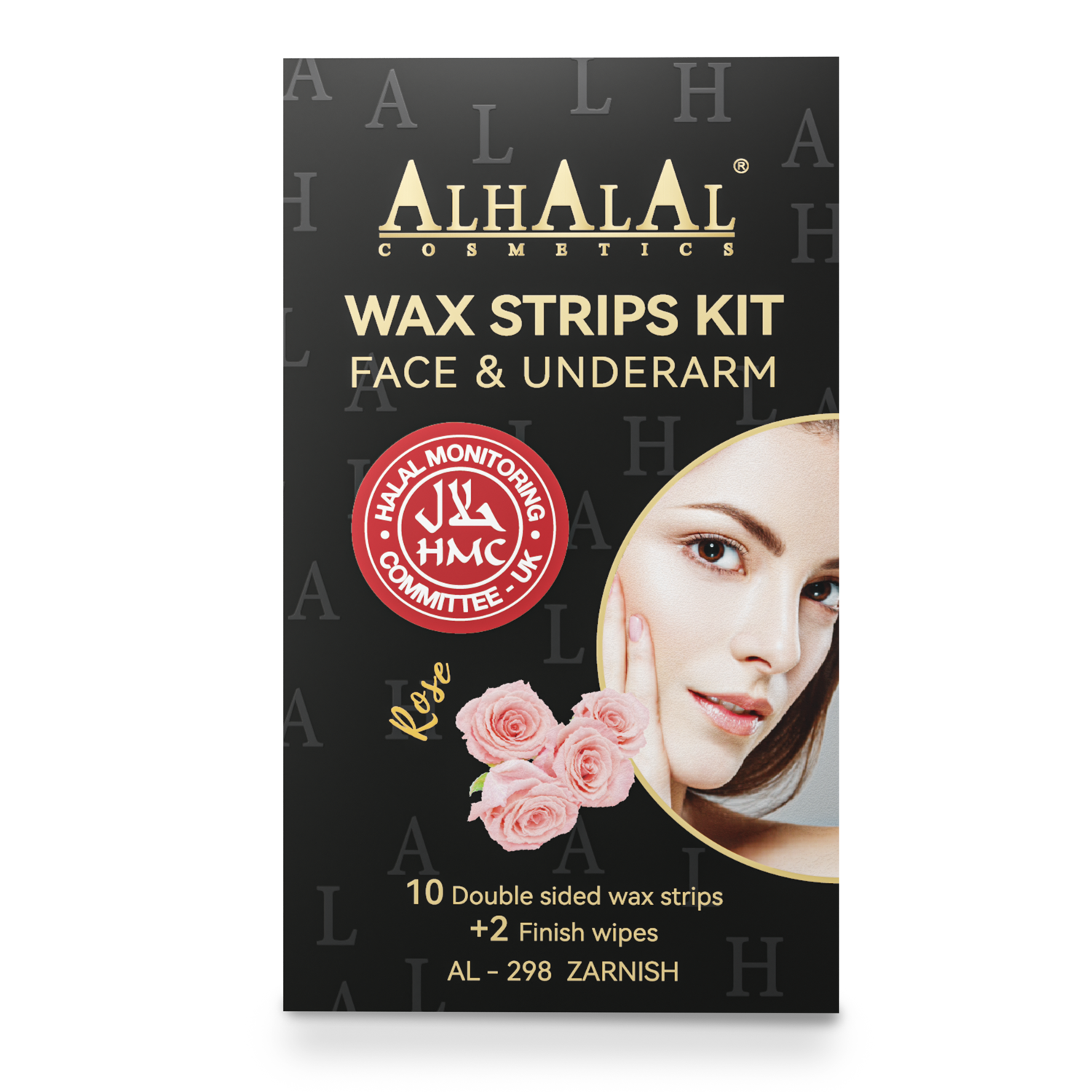 AL-298 ZARNISH FACE & UNDERARM WAX STRIP