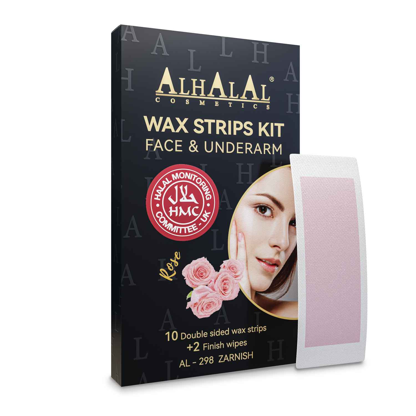 AL-298 ZARNISH WAXSTRIP VOOR GEZICHT EN OKSELS - Halal Cosmetica