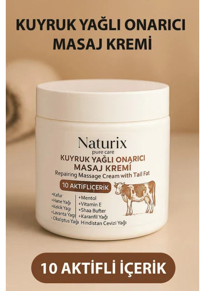Naturix Tail Fat Massage Cream 100 ml | Massage cream with 10 natural ingredients kopen in Nederland