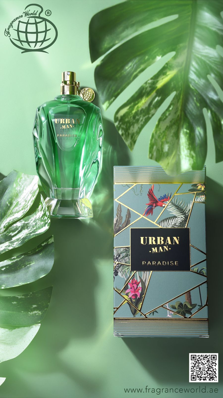 Fragrance world - Urban Man Paradise 100ml EDP