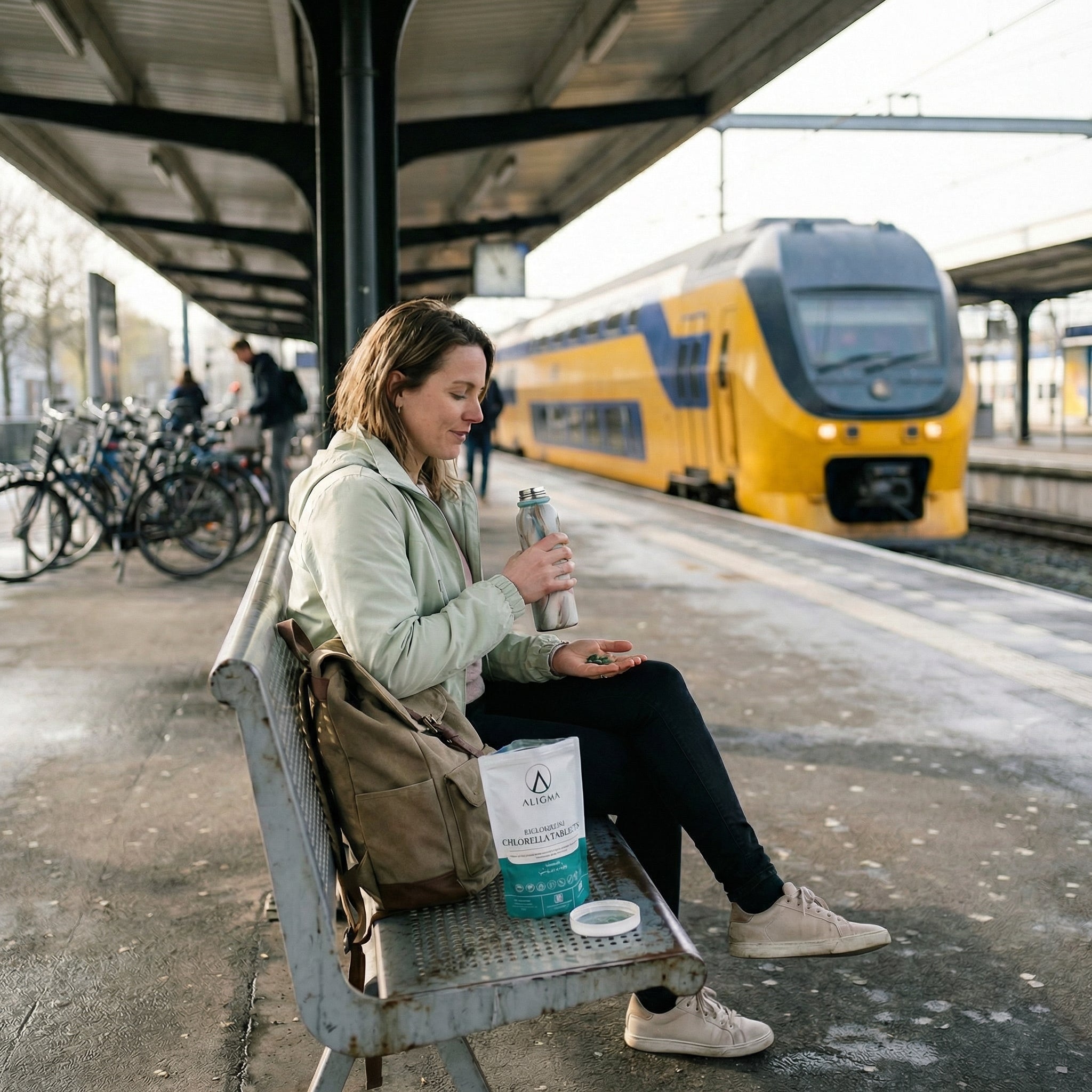 Biologische Chlorella Tabletten 500 stuks - (500 mg per tablet)