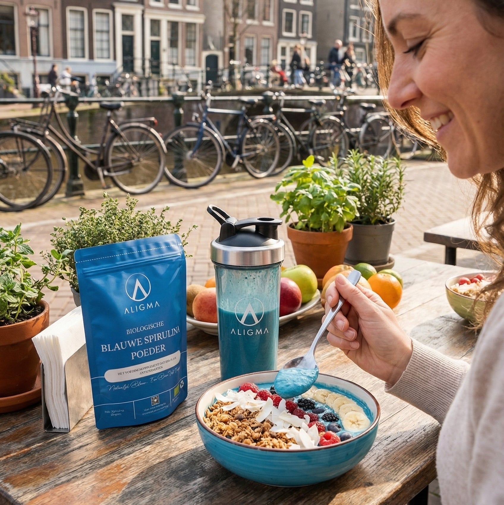 Bio-Blaues Spirulina-Pulver 75 Gramm