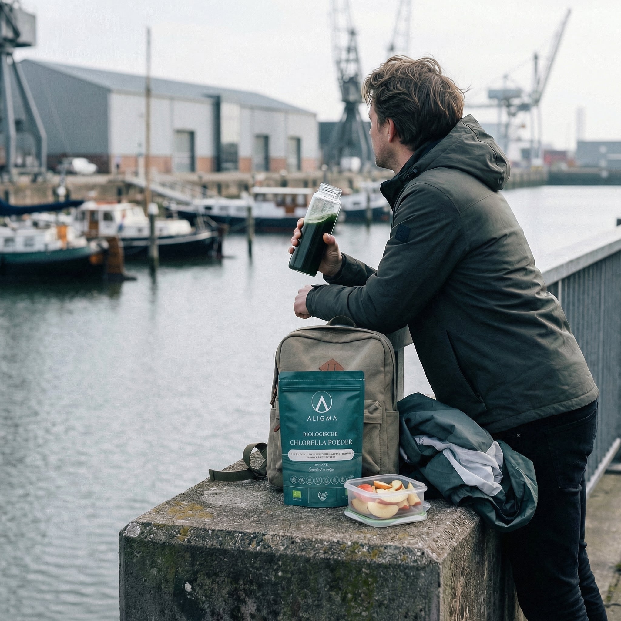 Organisches Chlorella-Pulver-Superfood 250 Gramm