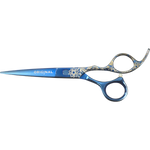 OBB Knipschaar Original Gravé Fleur Bleu Ltd 5,5 pouces afbeelding 1