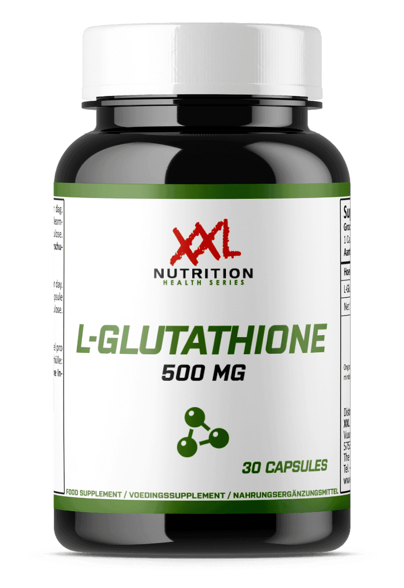 L-Glutatione - 500 mg - 30 capsule - XXL Nutrition - 100% Halal Cosmetica