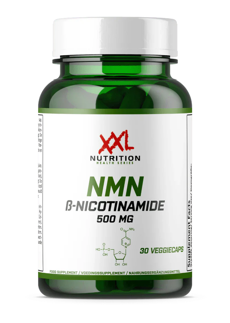 NMN - 30 Veggiecaps - XXL Ernæring - 100% Halal Cosmetica