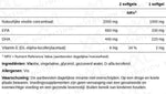 Omega 3 Ultra Ren - 100 Bløde Gelkapsler - XXL Ernæring - Afbeelding 2