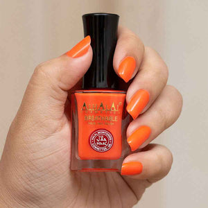 Oranje nagellak