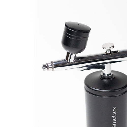 Máquina de sobrancelhas com aerógrafo