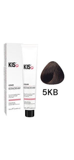 KIS 5KB - Kupfer Haselnuss KeraCream Color Haarfarbe 100ml. afbeelding 1