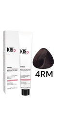 KIS 4.RM - Dark Red mahogany KeraCream Color Hair Dye 100ml.