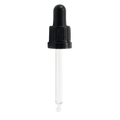 Pipet Dop (DIN18) - Zwart