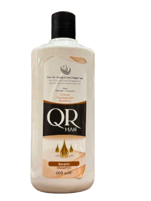 QR MAN SHAMPOO KERATIN 400 ML - 100% Halal Cosmetica