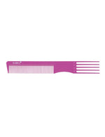 Sibel cutting comb fork comb Delrin 100 Pink 20cm afbeelding 1
