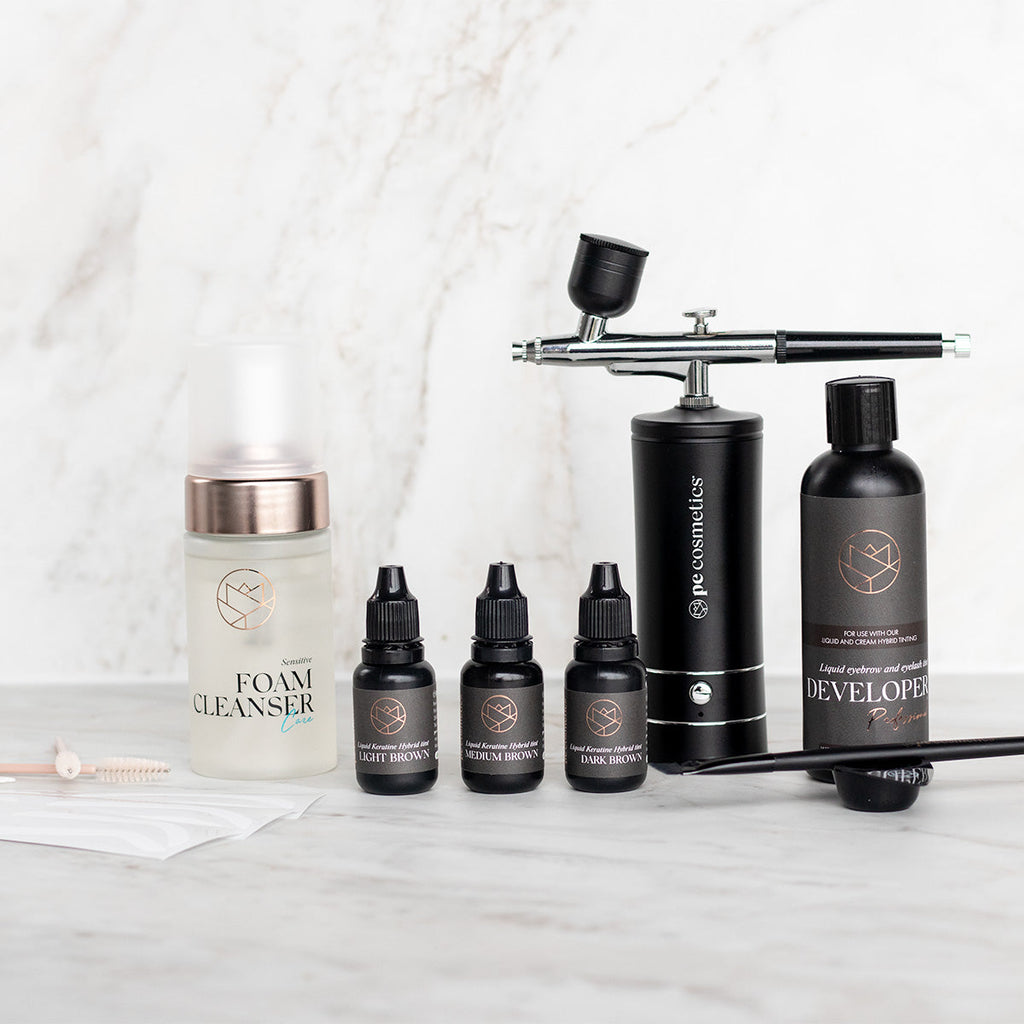 Airbrush Brow Online Training + Starterkit (forskellige sprog)
