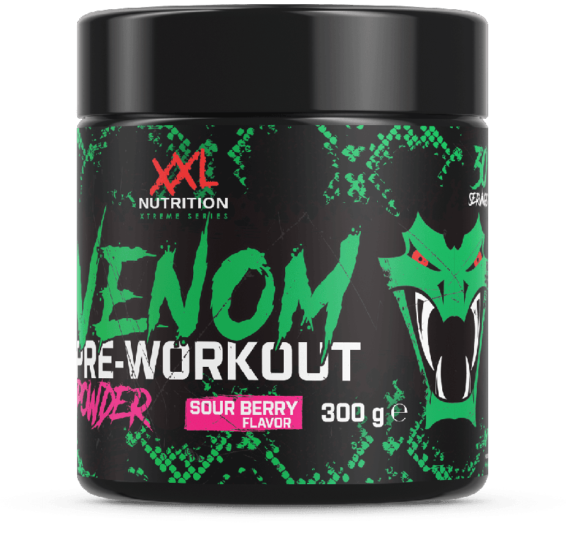 Venom Pre-Workout - 300g - XXL Nutrition - 100% Halal Cosmetica
