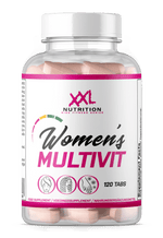 Kvinders Multivitamin 120 Tabletter - XXL Ernæring - Afbeelding 1